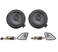 Gladen ONE-T6.1 Appearance Lautsprecher Boxen kompatibel mit VW T6.1 Vordertüren Plug n Play Sound System