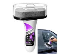 Glas-Ölfilm-Entferner - 100ml Windschutzscheiben-Regenentferner-Bürste,Auto Anti-Regen Fensterreiniger,Geeignet für Limousine SUV Wohnmobil LKW Zuhause Garage Werkstatt Outdoor