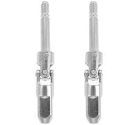 GLEAVI 2st Wagenheber-universalwelle Ersatzteile Für Wagenheber des Anhängerhebers Zubehör Für Anhängerheber des Reifendruckentlastungshebers Buchsen Kardankopf Jack-Tool Eisen