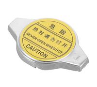 GLEAVI Kühlerdeckel autoteile Auto-Wassertankabdeckung Autoersatzteile Autotankdeckel Öltankdeckel Tankdeckel aus Metall Ersatzteil für den Autotank Austausch des Tankdeckels Eisen Silver