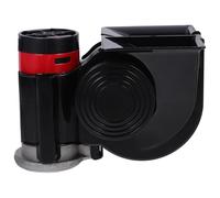 GLEAVI Lautes Horn 12v 115db Elektrisches Zughorn für Autos und LKW | Schwarz, 10a 20w 8ω, Manganstahl Kupfer Kunststoff, für 12v Fahrzeuge
