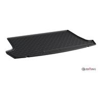 Gledring Rubbasol (Gummi) Kofferraumwanne Volkswagen T-Roc 11/2017- (Höhe Ladeboden), Schwarz