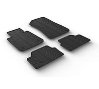 Gledring Satz Gummimatten kompatibel mit BMW 1er E81/E87 3/5 türer 2004-2011 (T Profil 4-teilig + Montage-clips)
