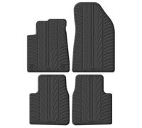 Gledring Satz Gummimatten kompatibel mit Citroen C3 Aircross II 2024- (T Profil 4-teilig + Montage-Clips)