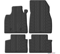 Gledring Satz Gummimatten kompatibel mit Dacia Duster III Hybrid 140/155 & Eco G-100 2024- (T Profil 4-teilig + Montage-Clips)
