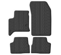 Gledring Satz Gummimatten kompatibel mit FIAT 600 Hybrid 2024- (T Profil 4-teilig + Montage-Clips)