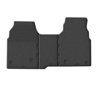 Satz Gummimatten kompatibel mit Ford Tourneo Custom 2023- (Sitz/Bank) (G Profil 3-teilig + Montage-Clips)