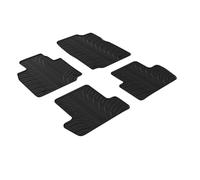 Gledring Satz Gummimatten kompatibel mit Mazda MX-30 (DR) 2020- (T Profil 4-teilig + Montage-clips)