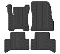 Gledring Satz Gummimatten kompatibel mit Mercedes EQA (H243) 2021- (T Profil 4-teilig + Montage-clips)