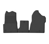 Gledring Satz Gummimatten kompatibel mit Renault Master IV 2024- & Nissan Interstar (XDD) 2024- (Sitz/Bank) (G Profil 3-teilig + Montage-clips)