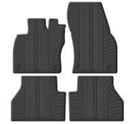 Gledring Satz Gummimatten kompatibel mit Volkswagen Caddy V MPV 2020- & Ford Tourneo Connect (L1/L2) 2022- (T Profil 4-teilig + Montage-clips)