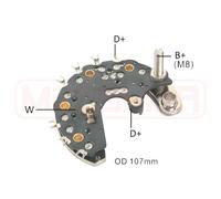Era Gleichrichter, Generator [Hersteller-Nr. 215760] für Citroën, Fiat, Mercedes-Benz, Peugeot