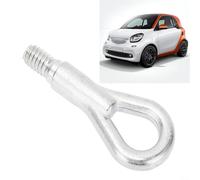 Glewi Anhängerkupplung Anhängerkupplung für BMW 3 E36 E46 7 E38 8 E31 Z3 für MINI für SMART, Metall Ersatz OEM 72151965186, Silber