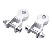 GLOBALHUT Motorrad Stoßdämpfer Riser aus Aluminium - Höhenverlängerung 3cm & 5cm für Heck Höherlegung, Shock Extender Tuning Kit für Dirt Bike für Quad für Enduro(A White)