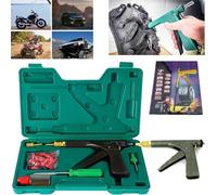 Glorivox Rapid Plug 2.0 Reifenreparatur-Set mit Pilzstecker für Reifenpannen und flache Autos mit 90 Steckern