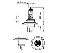 Philips VisionPlus 12342VPB1 Fahrzeugscheinwerferlampe