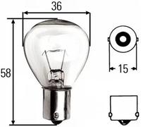 Glühlampe, Rundumkennleuchte HELLA 8GA 002 074-121 STANDARD für AEBI AUDI OPEL