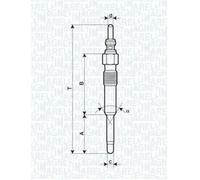 MAGNETI MARELLI Glühkerze 062900006304 VW,AUDI,JEEP,GOLF IV 1J1,POLO 9N_,PASSAT Variant 3B6,LUPO 6X1, 6E1,GOLF IV Variant 1J5,SHARAN 7M8, 7M9, 7M6
