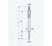 MAGNETI MARELLI Glühkerze MAZDA,SUZUKI,VOLVO 062900022304 596012,596019,5960E9 E161036,1148105,1525910,2S6Q6M090AA,2S6Q6M090AB,EZD40,Y40118601,596012