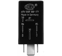HELLA 4RV 008 188-171 Steuergerät, Glühzeit - 12V - 7-polig - Vorglühzeit: 8sec. - nachglühfähig - mit externer Temperaturerfassung