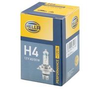 HELLA 8GJ 223 498-021 Glühlampe - H4 - Performance up to 120% - 12V - 60/65W - Sockelausführung: P43t-38 - Schachtel - Menge: 1