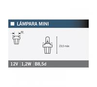 12V 1,2W B 8,5d 1St. OSRAM