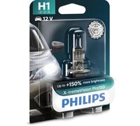 Philips Philips, Autolampe, Halogen Leuchtmittel Scheinwerferlampe H1 X treme Pro150 (H1)