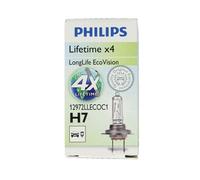 Glühlampe Halogen PHILIPS H7 LongLife EcoVision 12V, 55W, 1 Stück [W]
