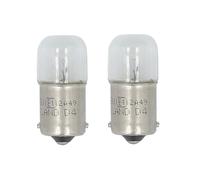 HELLA 8GA 002 071-123 Halogen Glühlampe - R5W - Standard - 12V - 5W - Sockelausführung Glühlampe: BA15s - Blister - Menge: 2