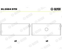 GLYCO Pleuellager 01-3584 STD für MERCEDES 124 W124 Model S124 KLASSE W202 190