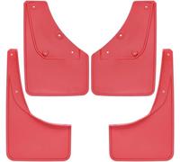 Glymzoi Autokotflügel Schmutzfänger für Suzuki für Jimny für Sierra Vorne Hinten Kotflügel für(Rot)