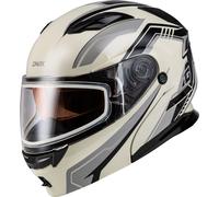 GMAX MD-01S Transistor Helm Mit Doppel Linse LG Weiß