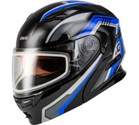 GMAX MD-01S Transistor Helm Mit Doppelglas XL Blau/Schwarz