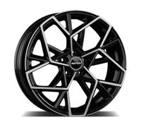 GMP Cartesio Black Diamond Alufelge 17 Zoll ET29 5x114,3 ML73,1