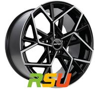GMP Cartesio Black Diamond Alufelge 17 Zoll ET29 5x114,3 ML73,1