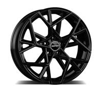 ALUFELGE GMP CARTESIO FUR OPEL VECTRA C 7X17 5X110 GLOSSY BLACK 6LA