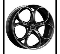 GMP Drake Black Diamond Alufelge 18 Zoll ET33 5x110 ML65,1