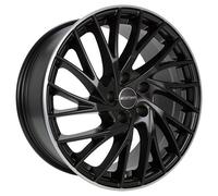 GMP ENIGMA schwarz matt Rand diamantgeschliffen 8.5Jx19 5x112 ET35