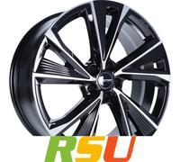 GMP Evento black diamond 7.5x18" ET46 LK5 100 ML 57.1 Alufelgen 18 Zoll