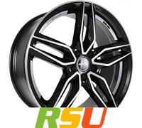 GMP, Fasten, 8x19 ET40 5x114,3 73,1, black diamond