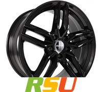 GMP, Fasten, 8,5x20 ET50 5x112 66,6, black glossy