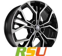 GMP Matisse Black Diamond Alufelge 15 Zoll ET38 4x100 ML73,1