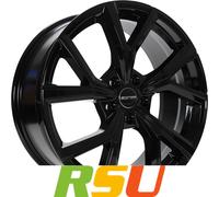 GMP Mentor black glossy 7.5x18" ET45 LK5 114.3 ML 73.1 Alufelgen 18 Zoll