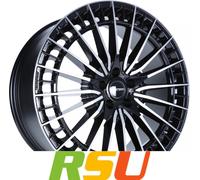 GMP Qstar black diamond 7.5x18" ET50 LK5 112 ML 66.6 Alufelgen 18 Zoll