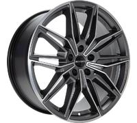 GMP, Specter, 8x18 ET43 5x120 72,6, anthracite matt diamond