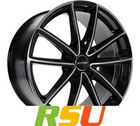 ALUFELGE GMP TITAN FUR PORSCHE MACAN S 9.5X22 5X112 BLACK DIAMOND EAV
