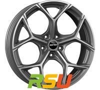 GMP Ultrivity X Matt Anthracite Diamond Alufelge 19 Zoll ET50 5x130 ML66,5