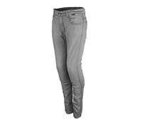 GMS Rattle Slim Damen Motorradjeans, grau, Größe 40