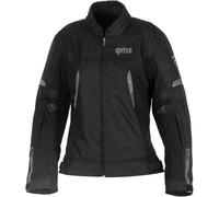 GMS Vega Damen Motorrad Textiljacke, schwarz, Größe S