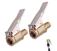 GNALIA Autoventil Adapter，2 Stück 6Mm Hiyitks Ventilverlängerung Autoventil，Autoventil Hebelstecker Air Chuck,Luftpumpe Adapter